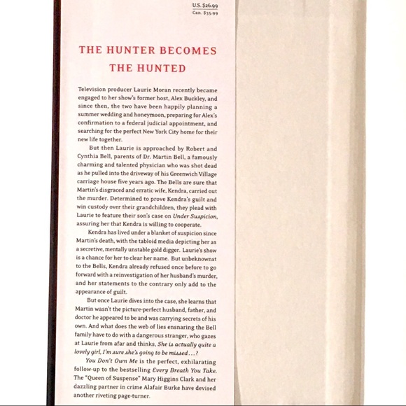 (2) MARY HIGGINS CLARK Hardcover Books - Picture 5 of 8